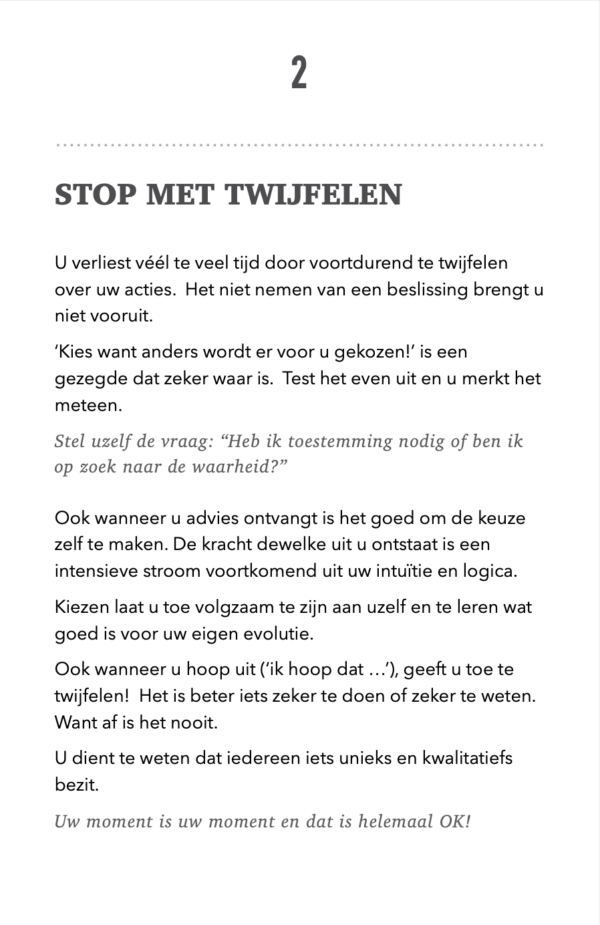 7 tips voor een eenvoudiger leven p2