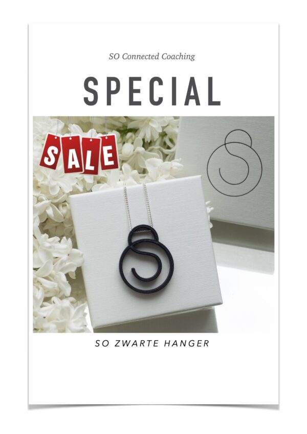 SO - ZWARTE HANGER