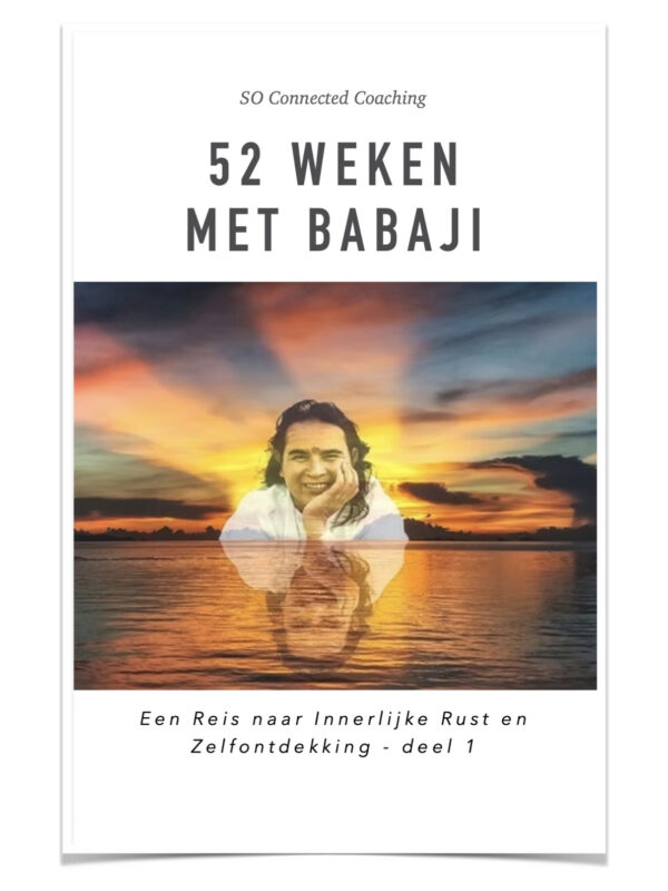 Cover van het e-boek 52 weken met Babaji