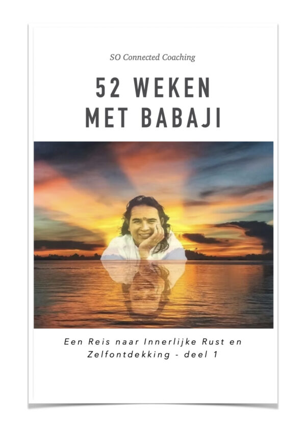 Cover van het e-boek 52 weken met Babaji